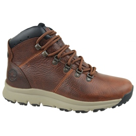 Timberland World Hiker Mid M A213Q shoes brown Timberland World Hiker Mid M A213Q shoes brown