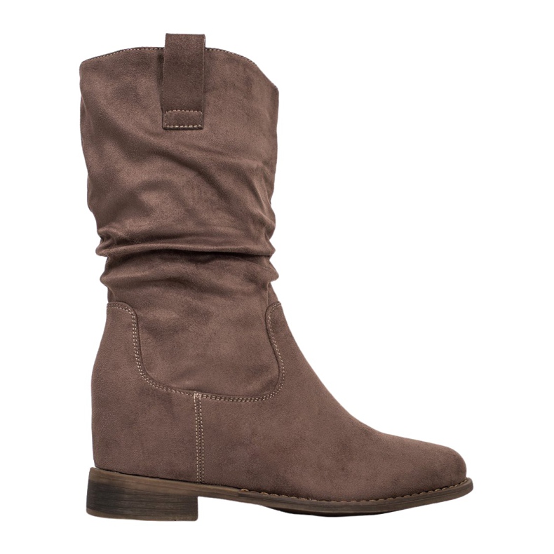 Super Mode Classic cowboy boots khaki green