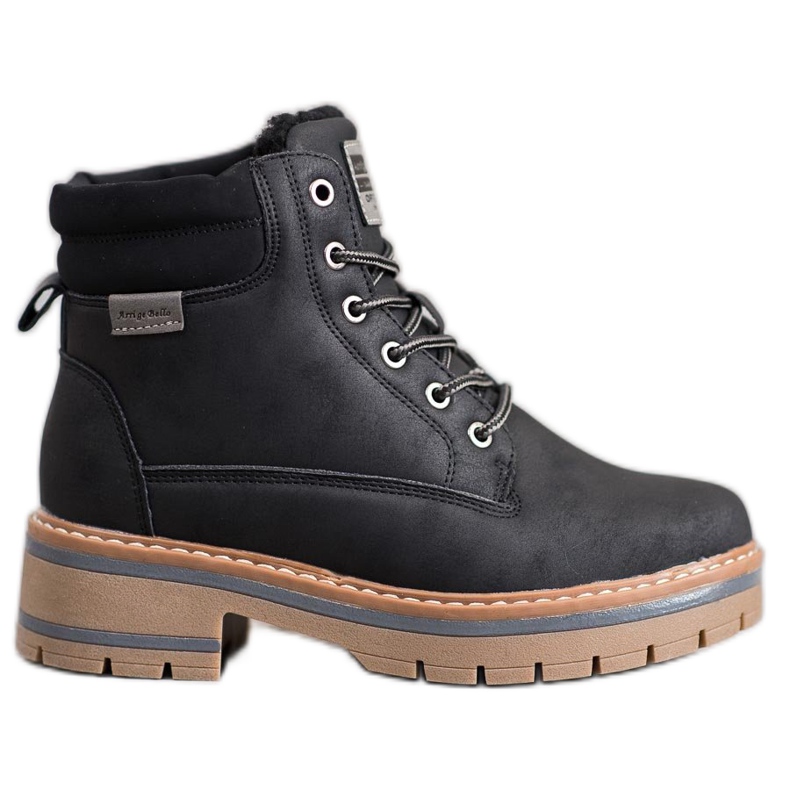 Arrigo Bello Warm hiking boots black