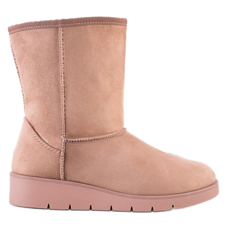 Kylie High Mukluki beige