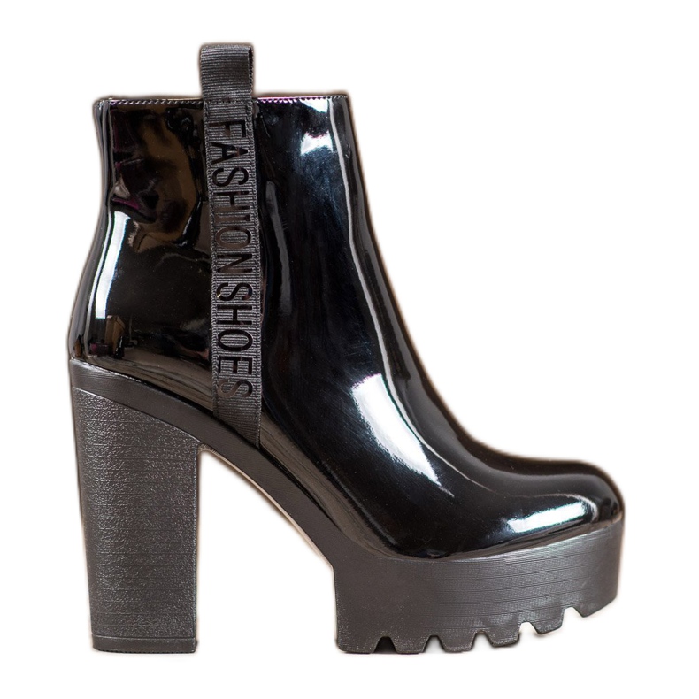 Seastar Lacquered Fashion Boots black