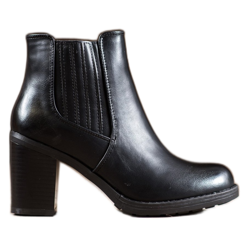 Comer Eco-leather boots black