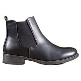 SHELOVET Classic boots with a zipper black