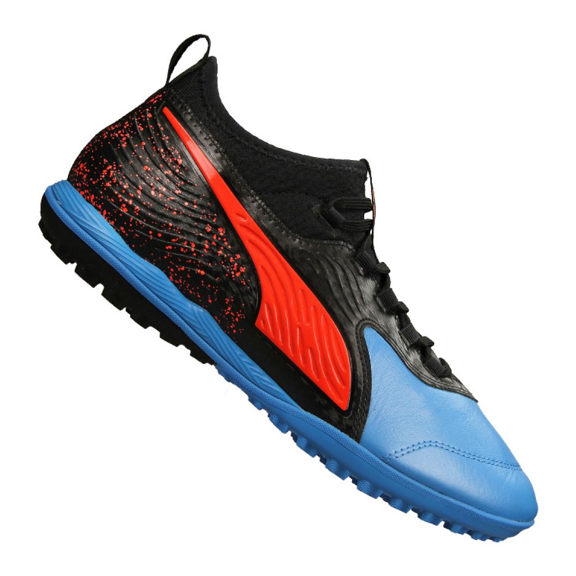 Puma One Lth Tt Tr M 105489-01 football boots multicolored black