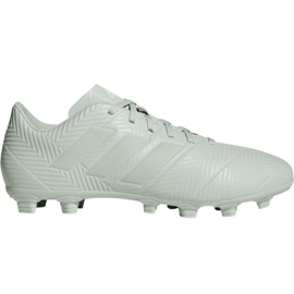 Adidas Nemeziz 18.4 M FxG DB2116 football boots grey white
