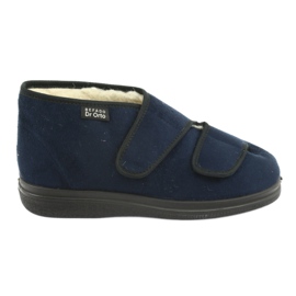 Befado women's shoes pu 986D010 navy blue