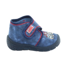 Befado children's shoes 529P027 red navy blue
