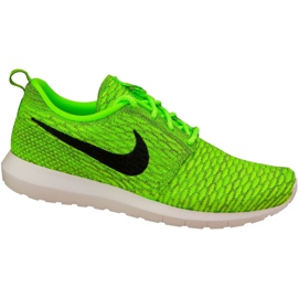 Nike Roshe Nm Flyknit M 677243-700 shoe green