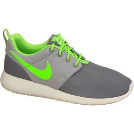 Nike Roshe One Gs W shoes 599728-025 grey green