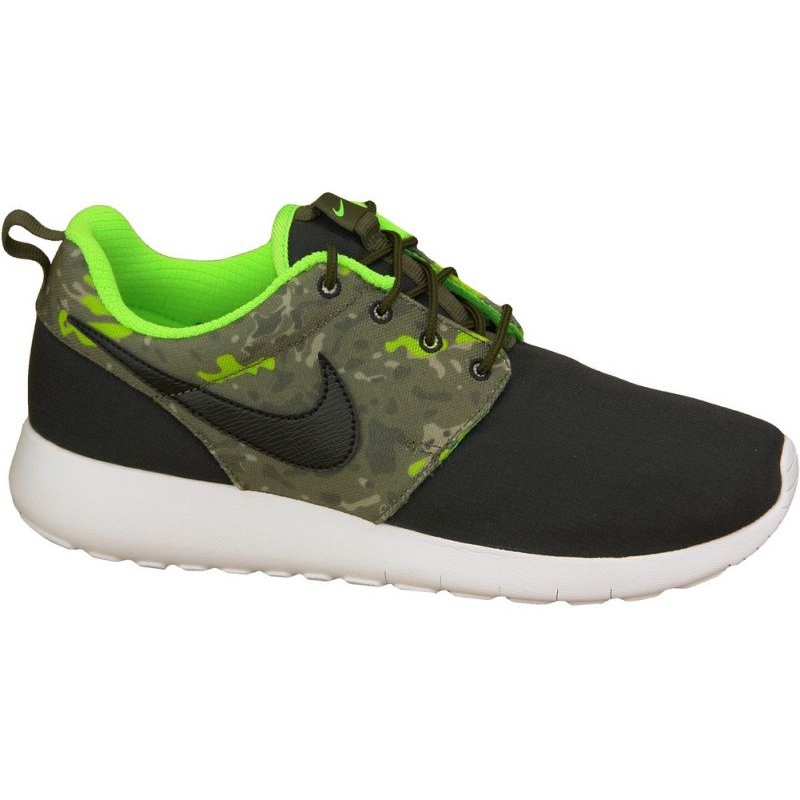 nike roshe one print green
