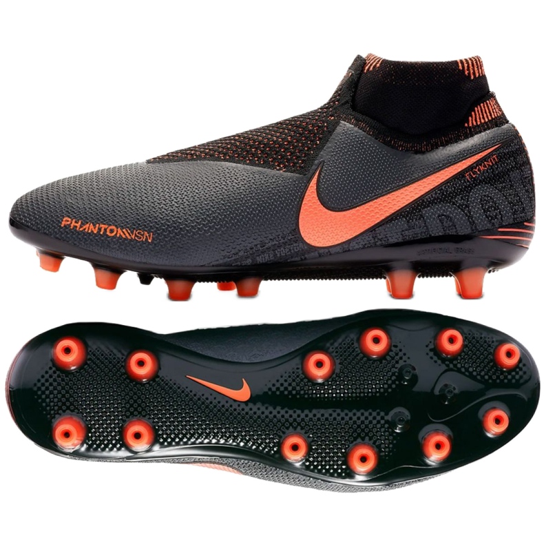 Nike Phantom Vsn Elite Df Ag Pro M AO3261-080 football boots white black
