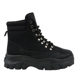 Black insulated boots W-70 Black insulated boots W-70