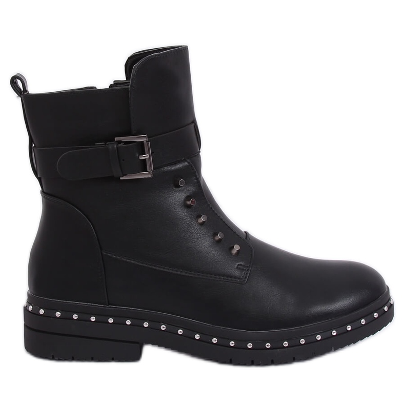 Black military boots insulated black 1946-9 Black