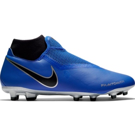 Nike Phantom Vsn Academy Df FG / MG M AO3258 400 football shoe multicolored blue