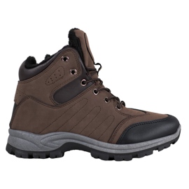 SHELOVET Insulated Sports Trappers brown black