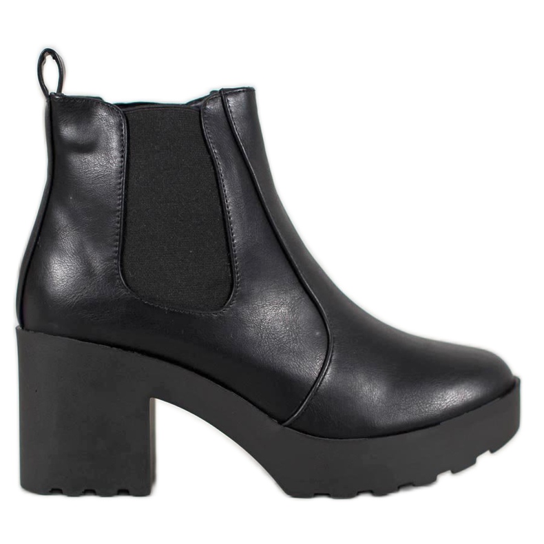Weide Fashion Chelsea Boots black