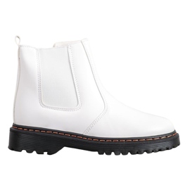SHELOVET Chelsea Boots On The Platform white