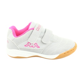 Kappa Kickoff Jr 260509K 1522 shoes pink grey Kappa Kickoff Jr 260509K 1522 shoes pink grey