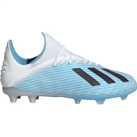 The adidas X 19.1 Fg Jr F35684 football boots multicolored blue