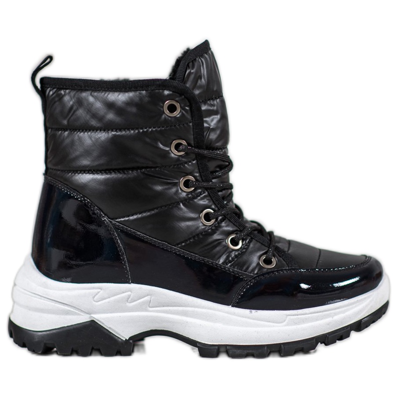 SHELOVET Sports snow boots black