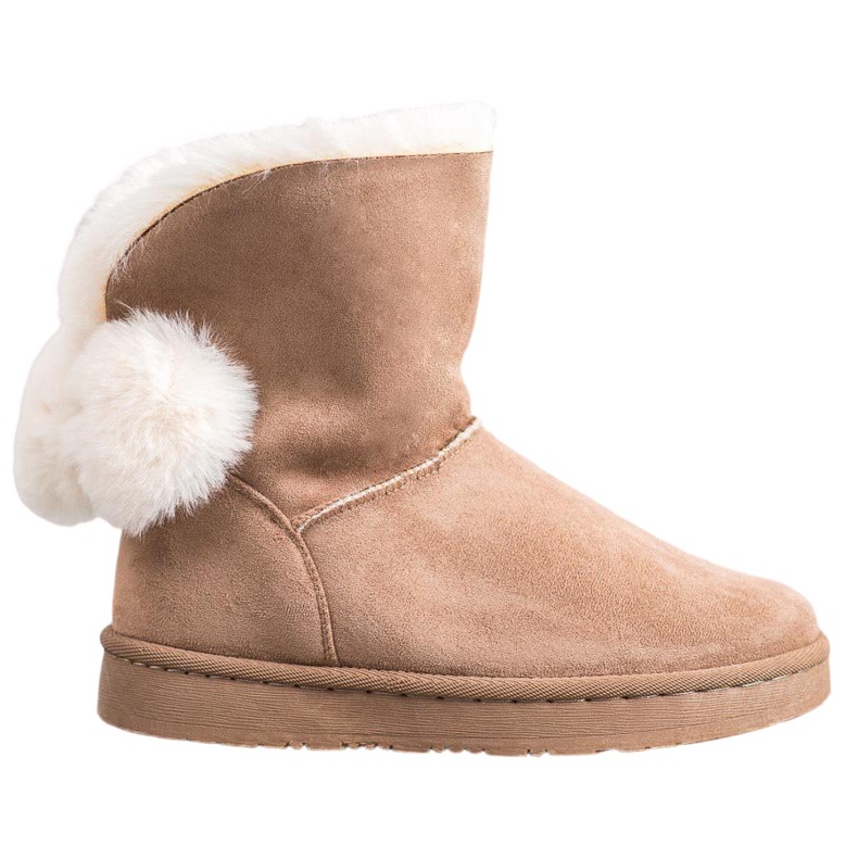 SHELOVET Warm Suede Mukluki brown SHELOVET Warm Suede Mukluki brown