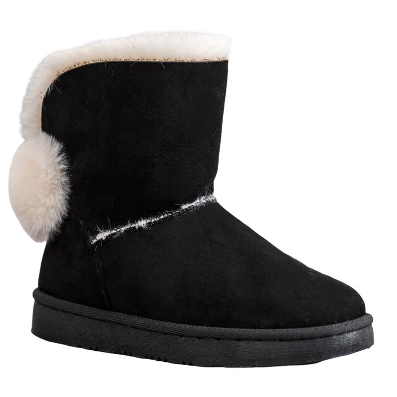 SHELOVET Warm Suede Mukluki black SHELOVET Warm Suede Mukluki black