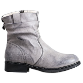 Super Me Warm cowboy boots grey