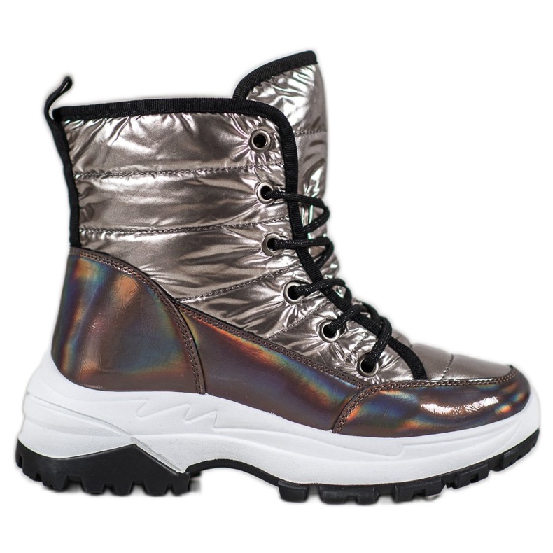 SHELOVET Sports snow boots yellow SHELOVET Sports snow boots yellow