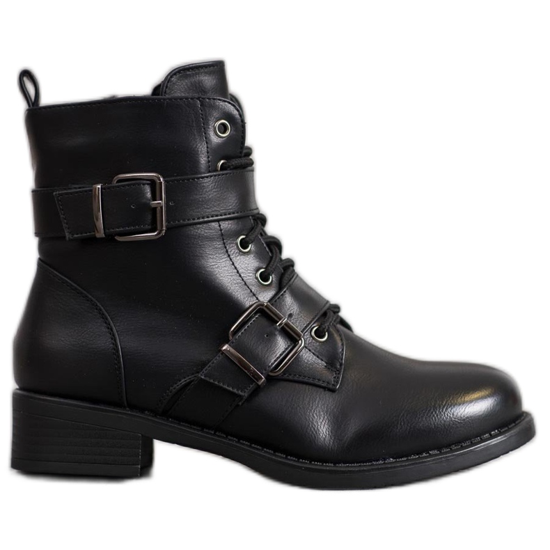 SHELOVET Warm Workers With Clasps black