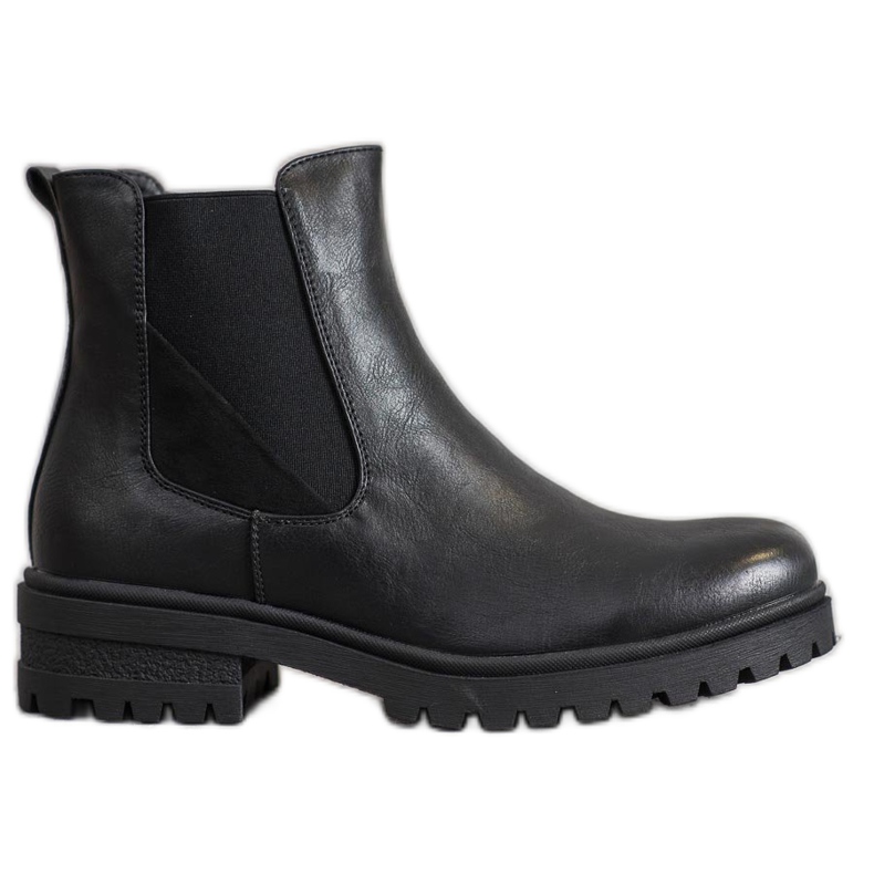 Super Mode Classic Workers Made Of Eco Leather black