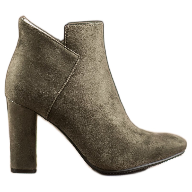 Sexy VINCEZA suede boots green