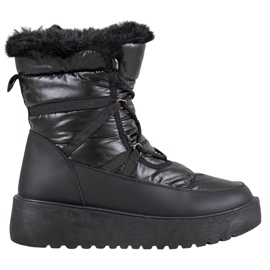 Bella Paris Fashion snow boots black Bella Paris Fashion snow boots black