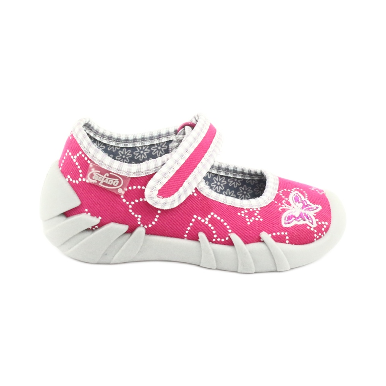 Befado children's shoes 109P165 pink grey