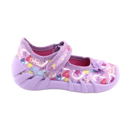 Befado children's shoes 109P182 purple multicolored