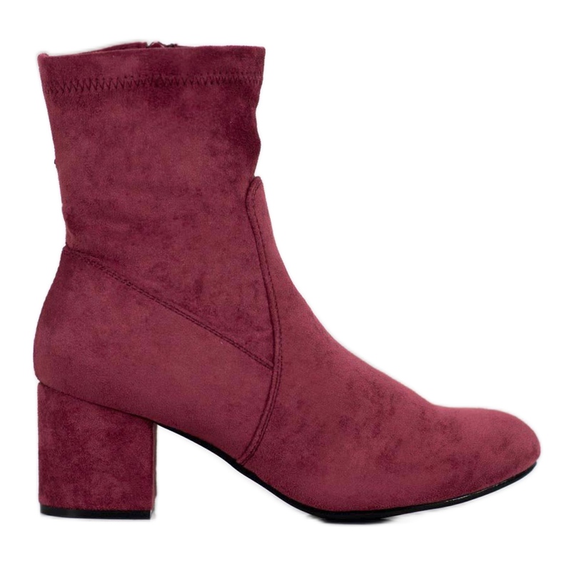 J. Star Classic burgundy boots red