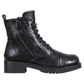 J. Star Warm Workers With Rhinestones black