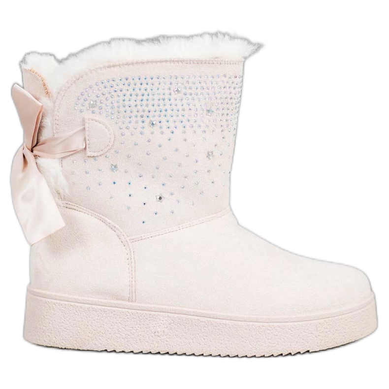 SHELOVET Mukluki With Crystals brown