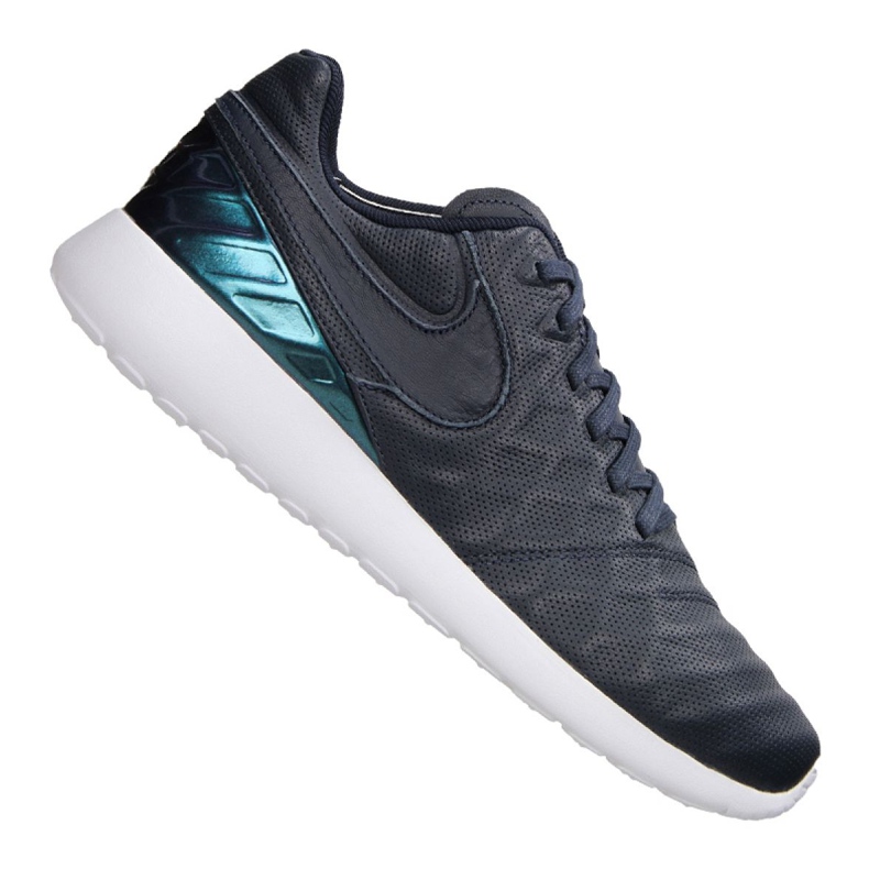 Nike Roshe Tiempo Vi M 852615-402 shoes navy blue Nike Roshe Tiempo Vi M 852615-402 shoes navy blue