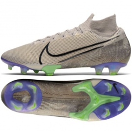 Nike Mercurial Superfly CR7 AG Flash Silver White Orange