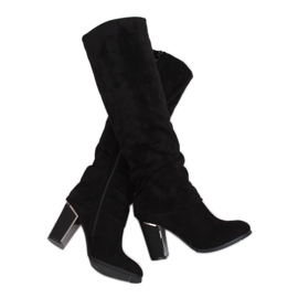 Black high heels 1103-GG Black