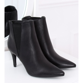 Black Jodhpur boots on the face black TX-1852-1 Black