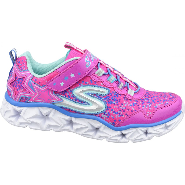 Skechers Galaxy Lights Jr 10920L-NPMT Shoes pink