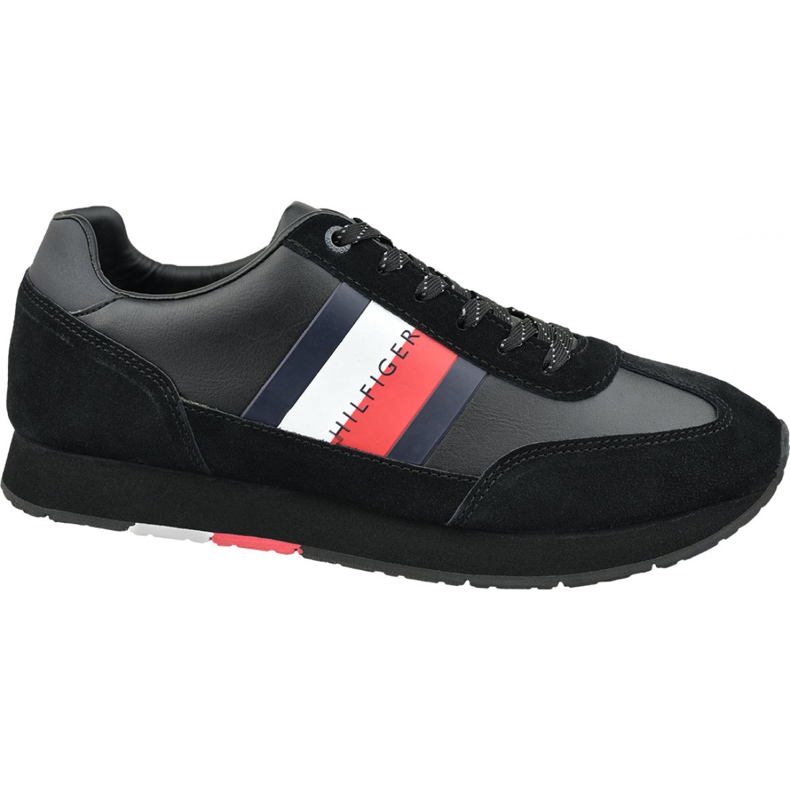 Shoes Tommy Hilfiger Corporate Leather Flag Runner M FM0FM02380 990 black Shoes Tommy Hilfiger Corporate Leather Flag Runner M FM0FM02380 990 black