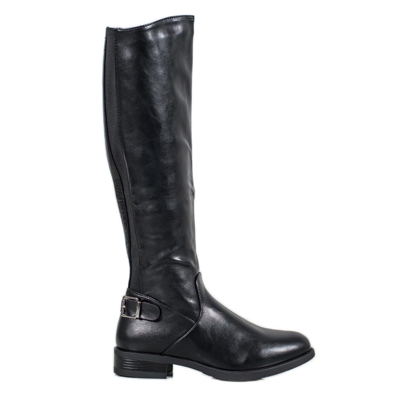 SHELOVET Comfortable riding boots black SHELOVET Comfortable riding boots black
