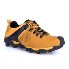 Trekking Boots Leather Nat 399 Camel brown