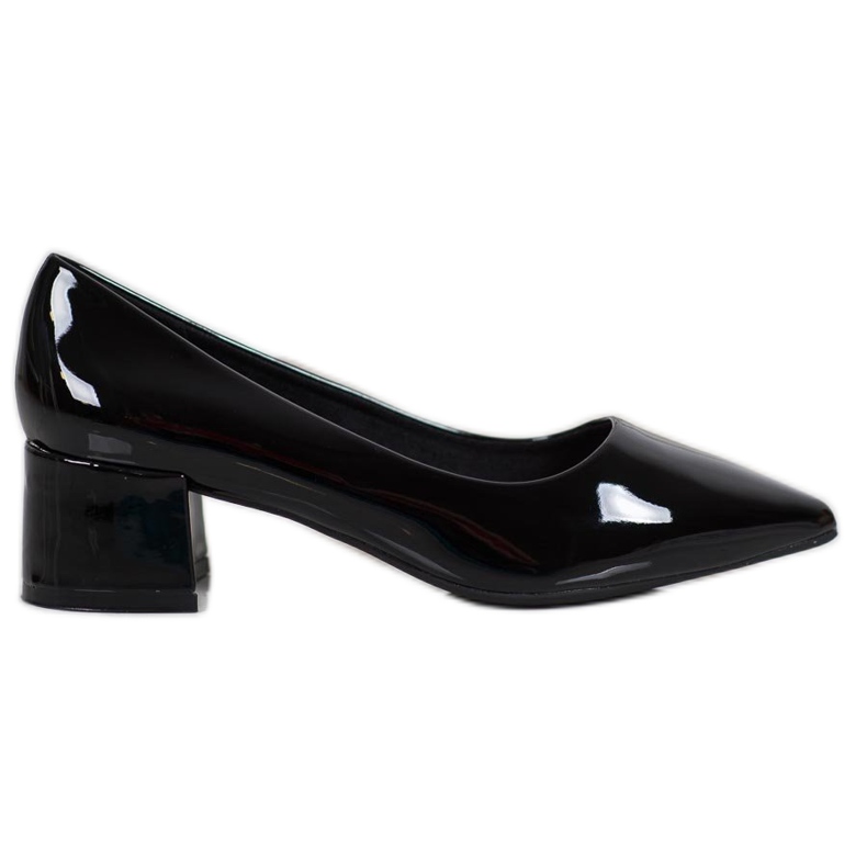 VINCEZA lacquered pumps black VINCEZA lacquered pumps black