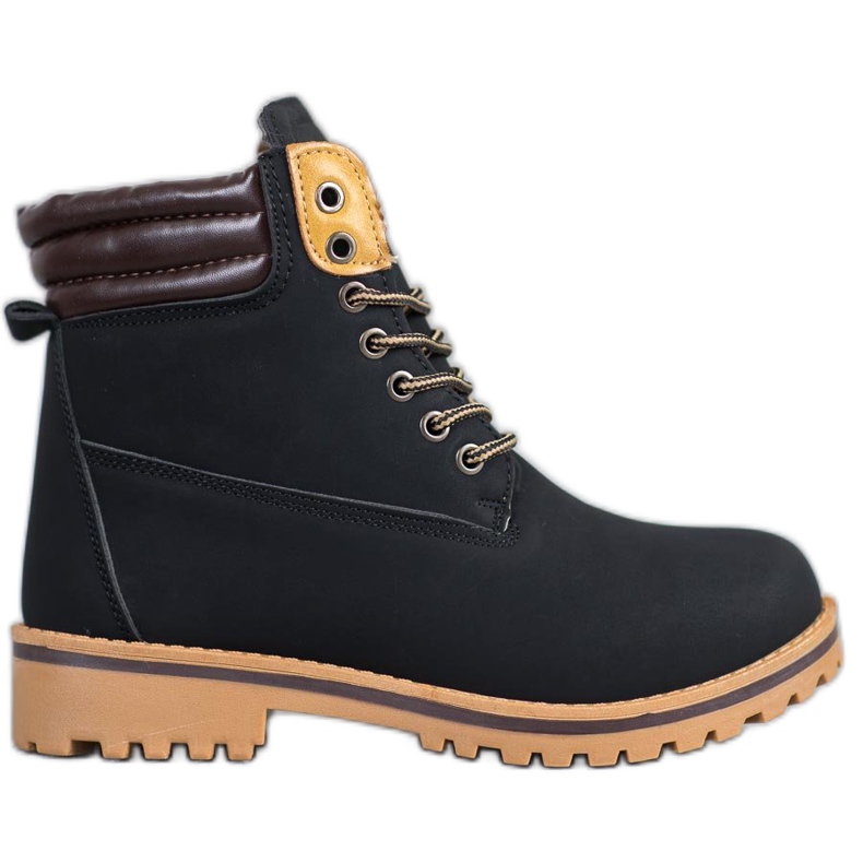SHELOVET Warm Hiking Boots On The Platform black