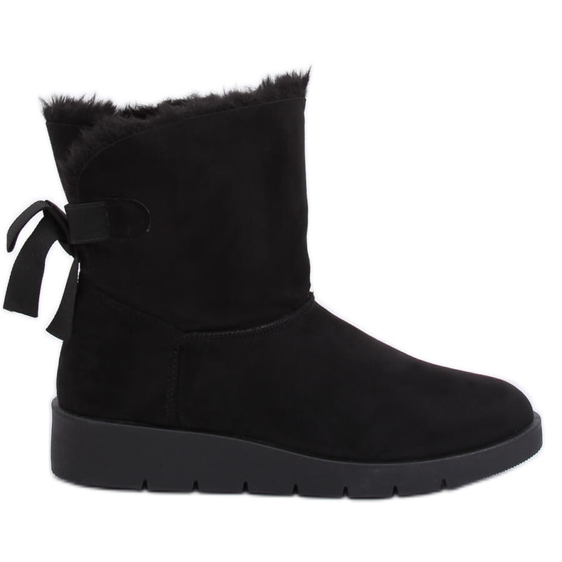 Women's black snow boots A-3 Black