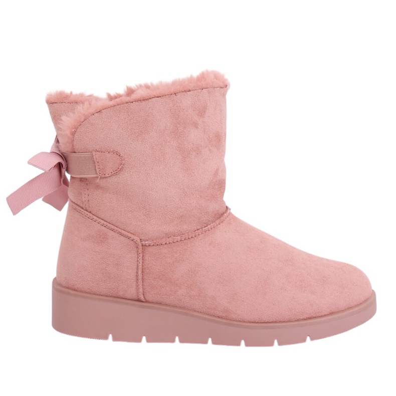 Pink women's snow boots A-3 Pink