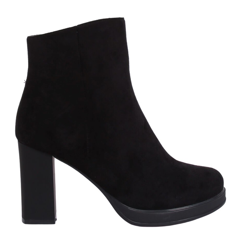 Black high-heeled boots 7981-GA Black Black high-heeled boots 7981-GA Black
